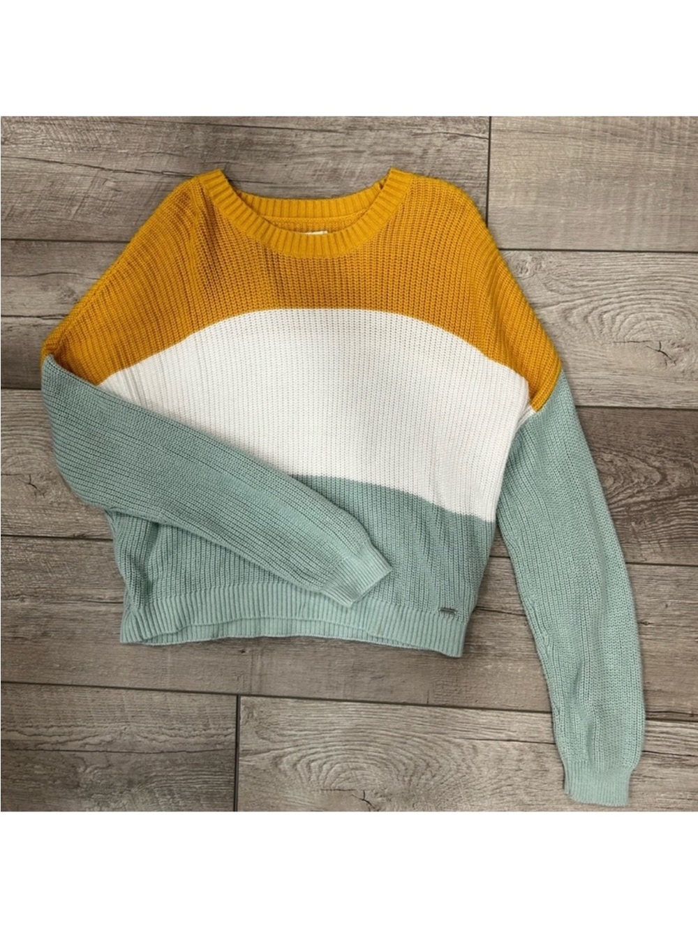 Hollister Color Block Sweater